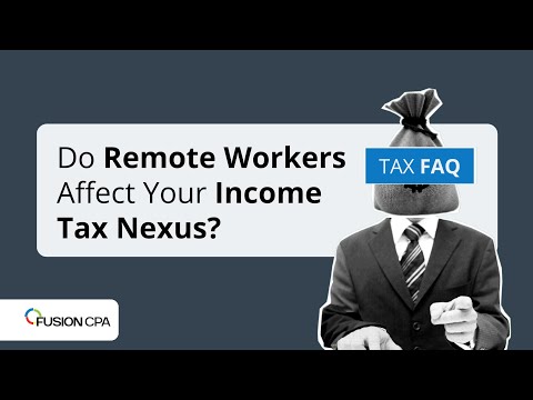 How Do PEOs and Income Tax Nexus Impact Remote Worker Taxes?