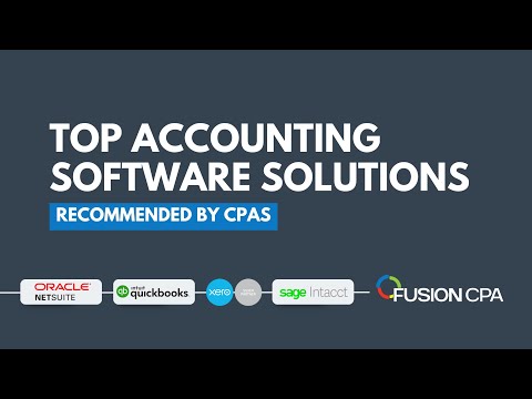 Top Accounting Software Solutions Chosen by CPAs