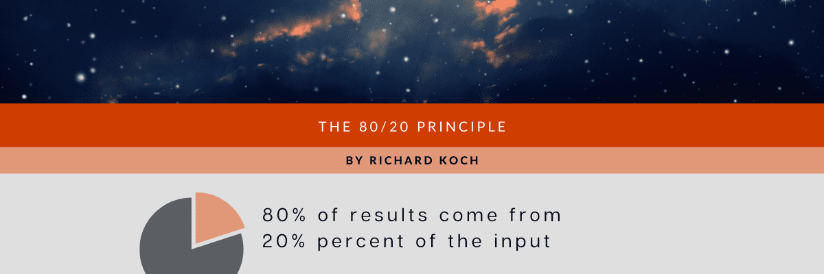 The 80/20 Principle is one of the Best Business Books of All Time