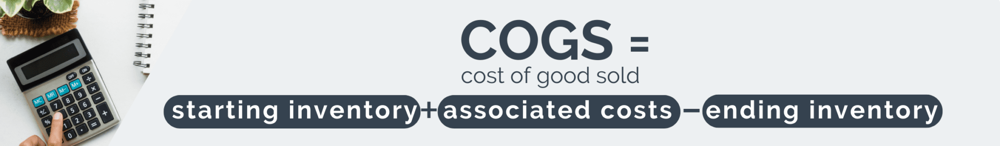 cost of goods sold formula